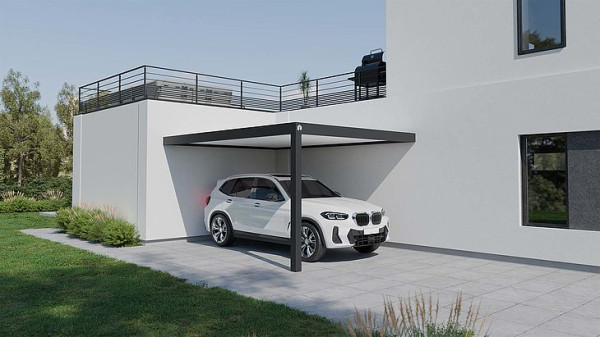 Installation carport aluminium  